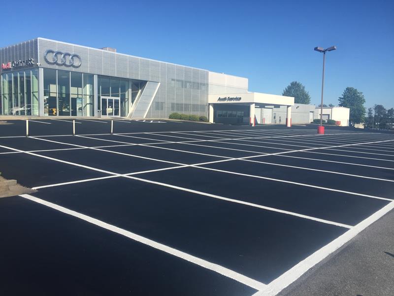 Asphalt Seal Coating Audi of Gwinnett in Duluth, GA