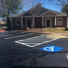 Sealcoating John's Creek Parkway in Suwannee, GA 5