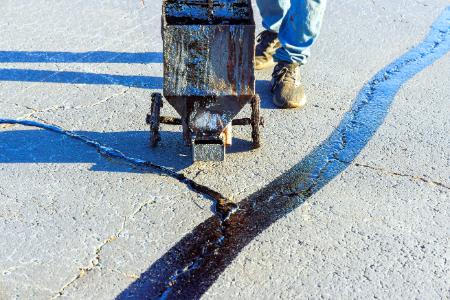 Asphalt Crack Sealing